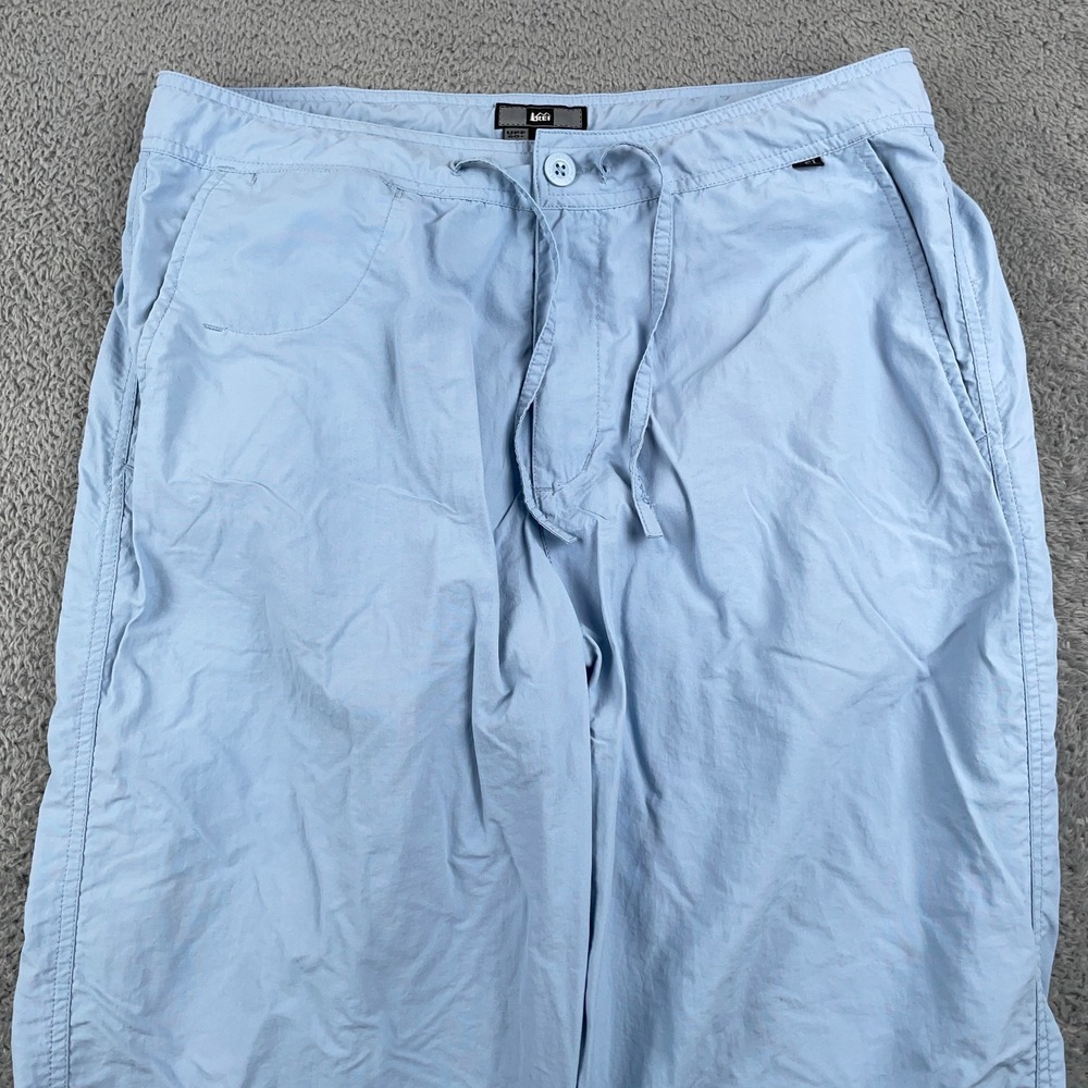 REI Light Blue Capris with Drawstring